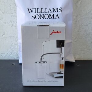 Jura 72570 Glass Milk Container, 9.2 x 9.2 x 13.5 cm